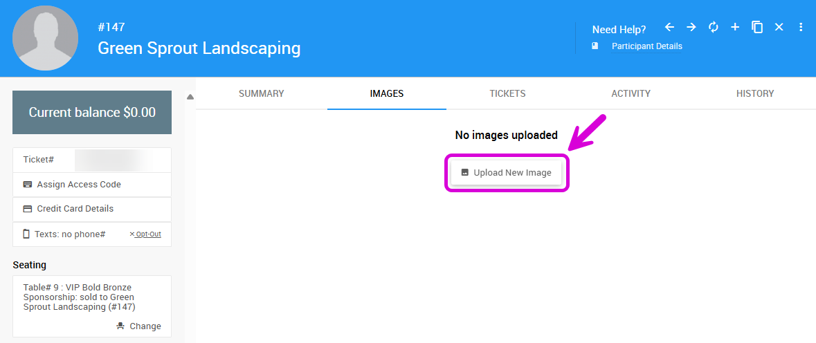 Upload Sponsor Logo